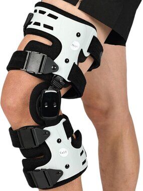 Osteoarthritis Knee Brace Support - Unloader Offloading for Left Leg Pain Relief